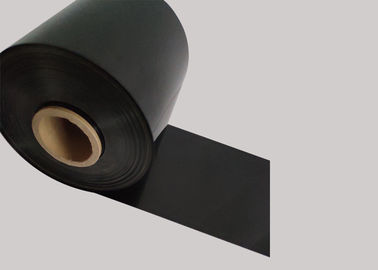 Non Toxic Black PET Film Flat Surface Soft Hardness With Cutting Thickness 188um